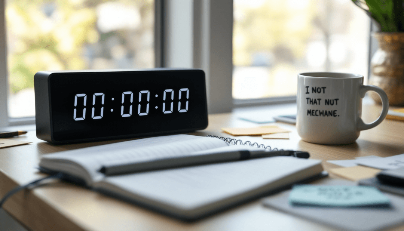 Zeitmanagement im Studium mit Timer und Stoppuhr